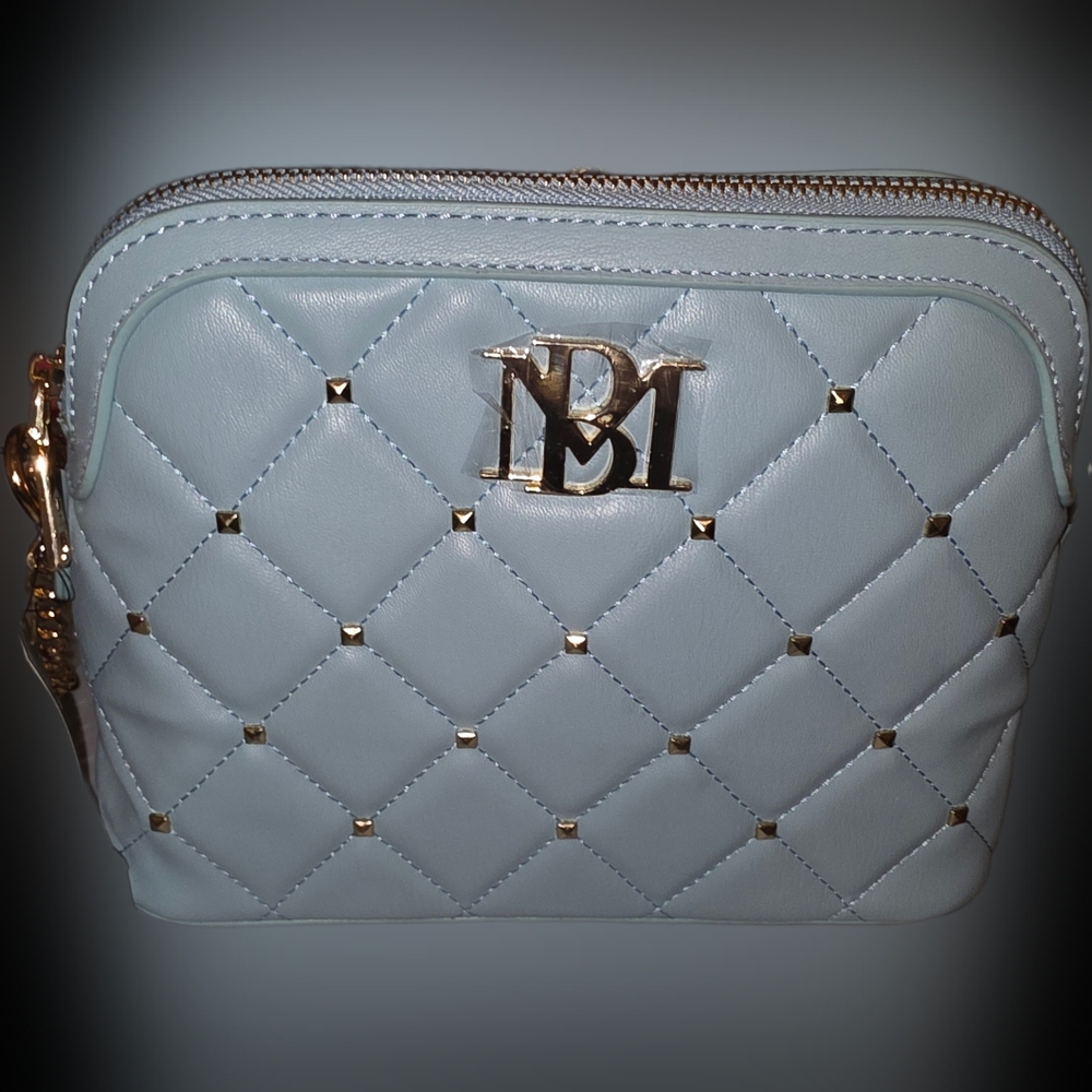 Badgley Mischka Studded & Quilted Crossbody